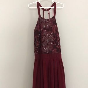 floor length formal dress